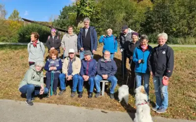 Herbstwanderung – Sche war’s totz Regen.